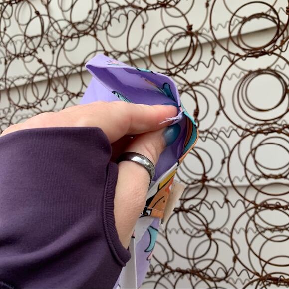 Vintage 90s Disney’s Aladdin Jasmine curtain set two panels one tie sash 39x66 - Picture 13 of 13